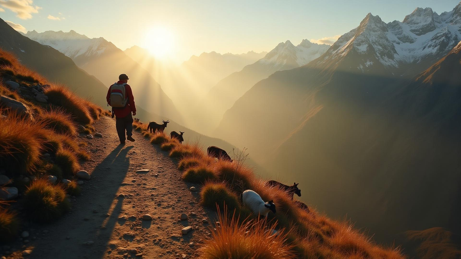 Shepherd in the Himalayas