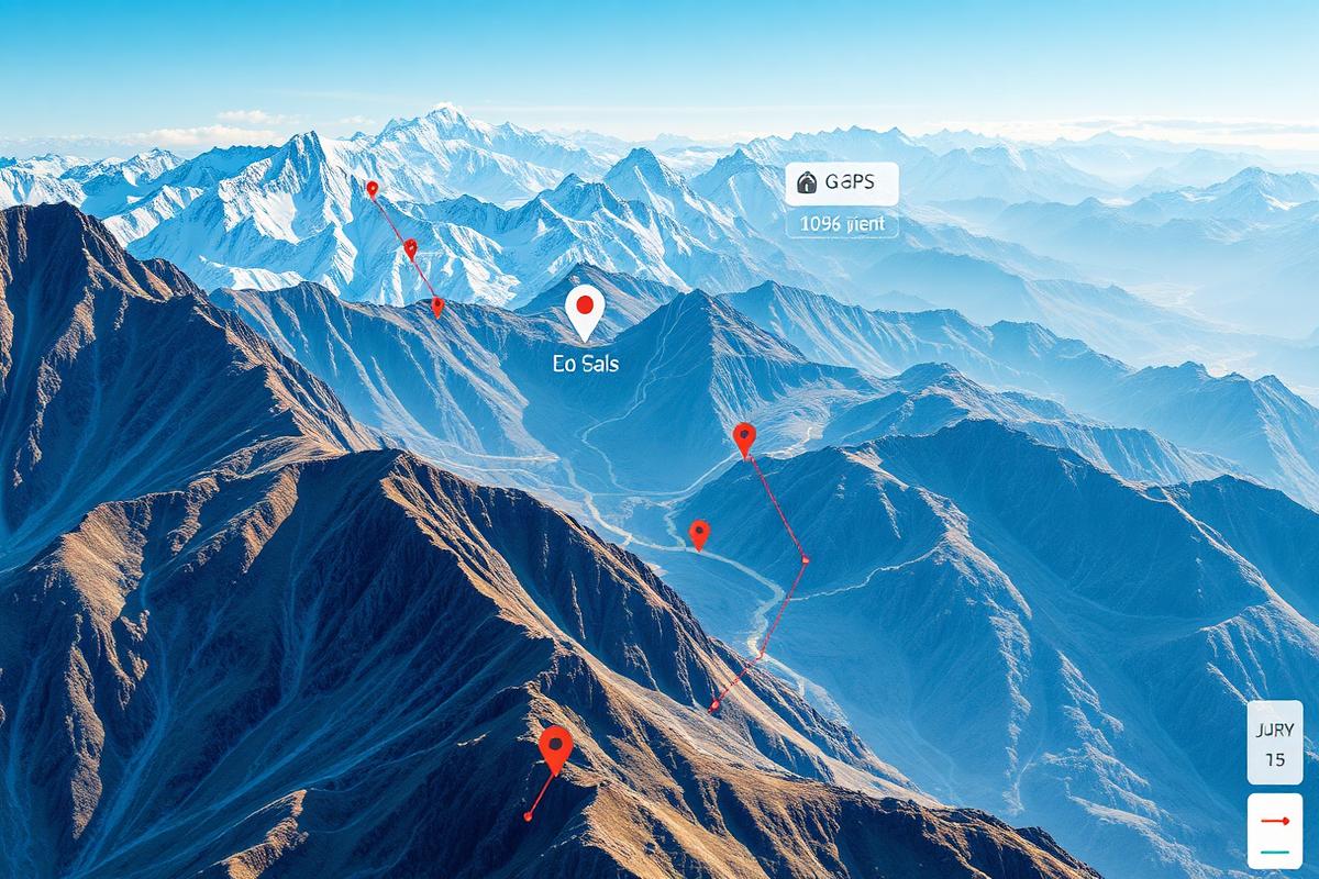 Shepherd using tracking app